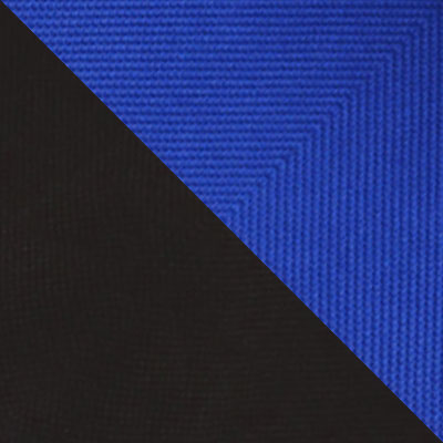 Черный, ткань / Синий, ткань