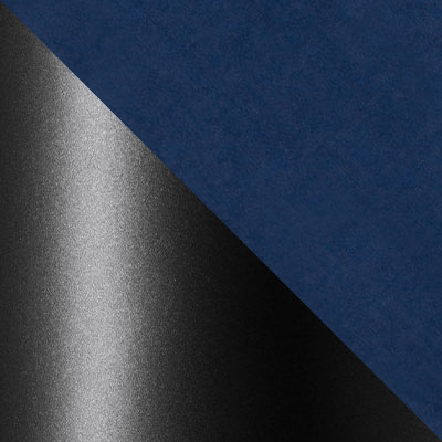 Темно-синий, велюр / Черный, металл
